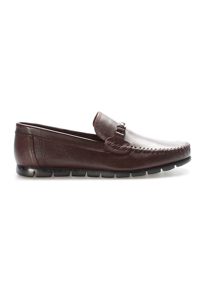 Fast Step Hakiki Deri Erkek Casual Ayakkabı 628ma06 Kahve