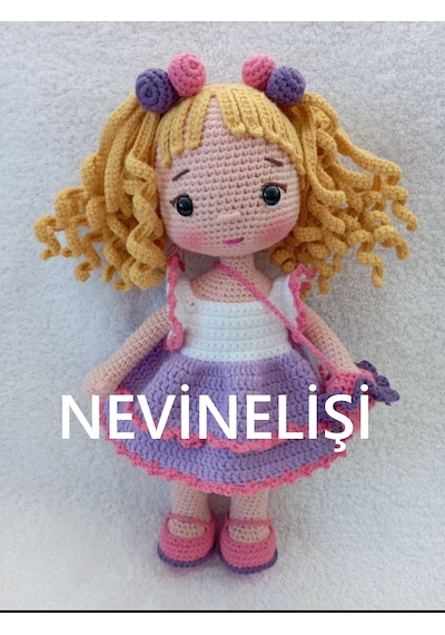 Amigurumi Zehra Bebek Çok Renkli