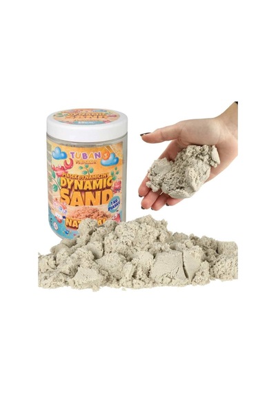 Tuban Kinetik Dinamik Sihirli Kum 1 Kg Doğal Naturel Renk Avrupa Üretimi Tu3557