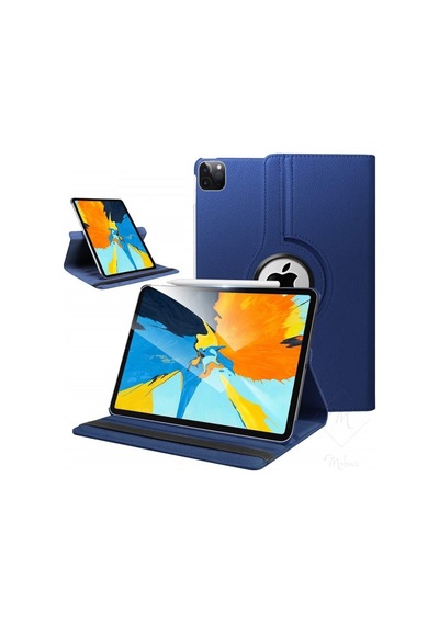 Apple Uyumlu iPad, Pro 11 İnç M4 2024 Kılıf 360 Dönebilen Standlı Case A2836 A2837 A3006