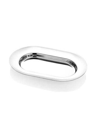 Paslanmaz Oval Espresso Tepsi 12 19cm