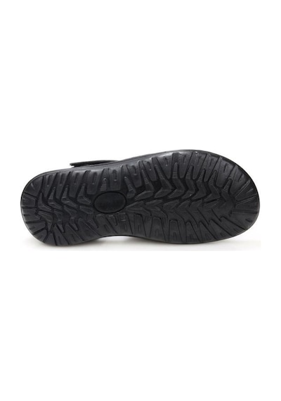 Pisagor Ps-5347 Erkek Hakiki Deri Comfort Sandalet Ayakkabı Siyah