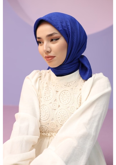 Silk Home Prime Eşarp 78005-17 Saks Mavi