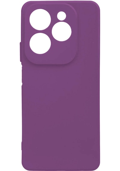 Infinix Hot 40 Pro Kılıf Premiums Silikon Arka Kapak Mor