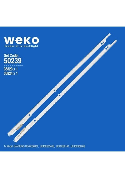 Wkset-5239 35823x1 35824x1 40nnb3d-7032led-mcpcb 2 Adet Ler Bar 56led