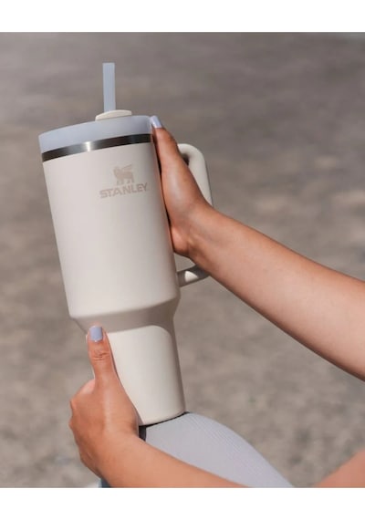 Stanley The Quencher Flowstate Tumbler Pipetli Termos Bardak 1,18l Gri