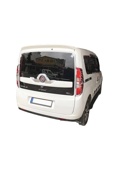Fiat Doblo D3 D4 2010 - 2023 Sport Style Spoiler Plastik