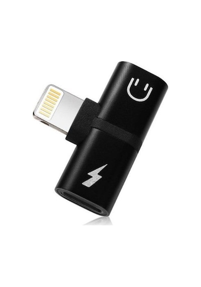 Apple Uyumlu iPhone Lightning Şarj & Kulaklık Dönüştürücü Çoklayıcı Çevirici