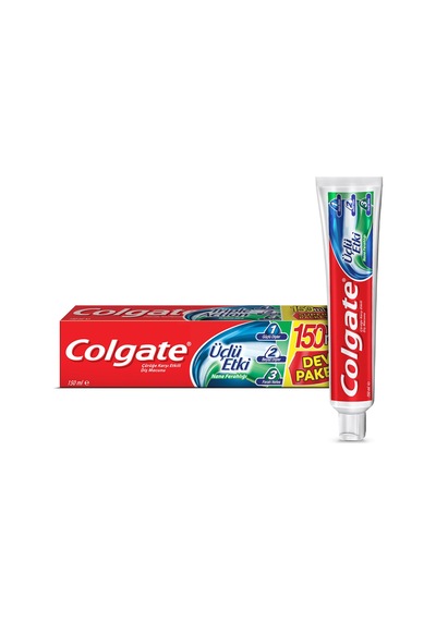 Colgate Üçlü Etki Diş Macunu 150 Ml 4 Adet