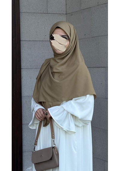 Qalortex Scarf Pamuklu Organik Modal Eşarp-küf Yeşil