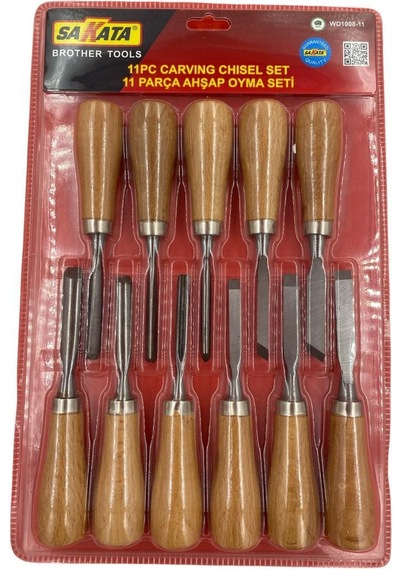 Sakata Wd 100811 Ahşap Oyma Seti 11 Parça