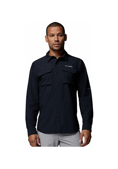 Columbia Silver Ridge Elite Ls Woven Erkek Günlük Gömlek 2160161010 Siyah