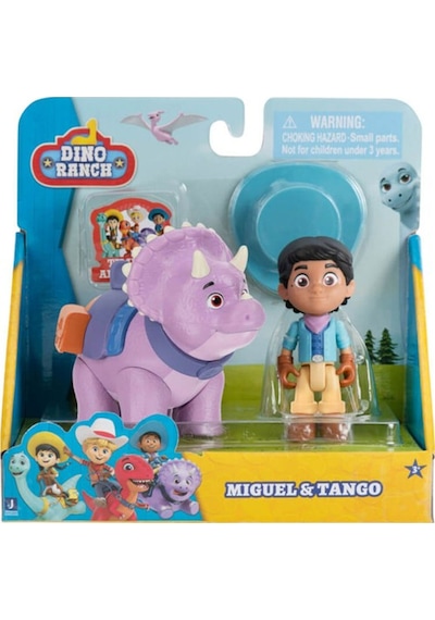 Dino Ranch 2 li Figür Paketi Miguel ve Tango DNR0003