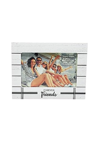 - 10,16 Cm X 15,24 Cm Fotoğraf - Forever Friends - 19,05 Cm X 15,24 Cm Mdf Kendinden Ayakta Duran Resim Çerçevesi