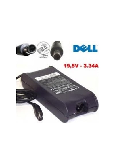 Dc Adaptör - 19.5 Volt 3.34 Amper - 7.4 X 5.0 Mm - Dell Notebook