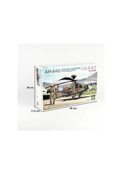 1/35 Ah-64d Apache Longbow J.g.s.d.f Saldırı Helikopter Maketi, Takom 2607