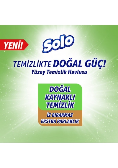 Solo Yüzey Temizlik Havlusu - 100 Yaprak Beyaz Sabun Ferahlığı 4'lü Set