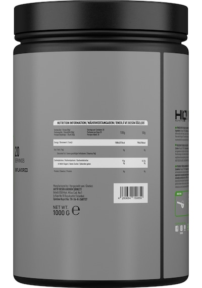 Hıq Vitargo 1000g Unflavored