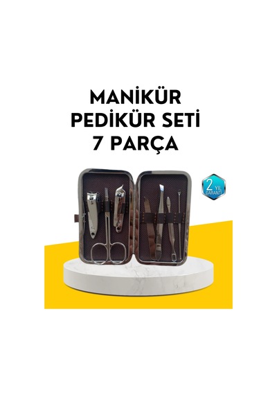 Mey İthalat Dayanıklı Çelik Aletlerden Oluşan Kişisel Bakım Seti
