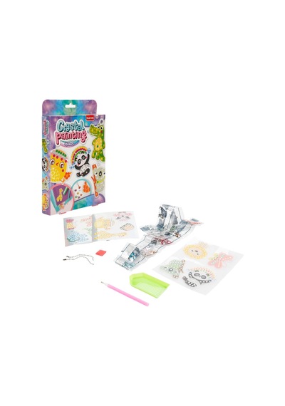 Crystal Painting Stickers Hayvan Kristal Boyama Seti - El Beceri Hobi Ve Etkinlik Yapıştırma Seti