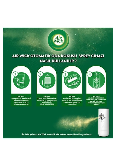 Air Wick Kırmızı Orman Meyveleri Oda Kokusu Freshmatic Yedek Spreyi 6x250 Ml Kırmızı Meyveli Çiçeksi