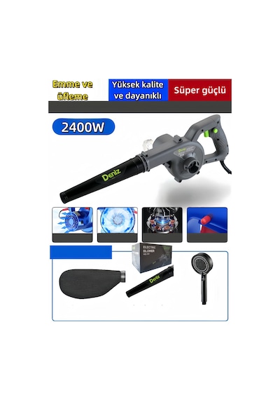 Deniz King CFJ-001Hava Üfleme Emme Makinesi Hava Üfleme Körüğü