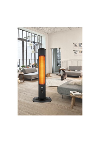 Minisan Kule Tipi Mikatronik Dik Isıtıcı 2000 W Termostatlı Devrilme Emniyetli Elektrikli Soba