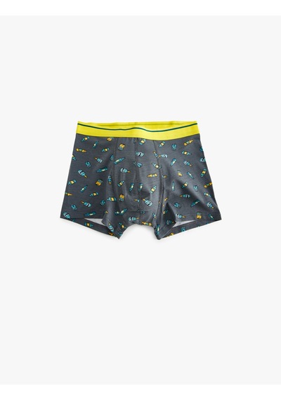 Koton Pamuklu Şişe Baskılı Oversize 3'lü Boxer Seti Gri Melanj 5slm90004mk Gri Melanj Koton Pamuklu Şişe Baskılı Oversize 3'lü Boxer Seti Gri Melanj 5slm90004mk Gri Melanj