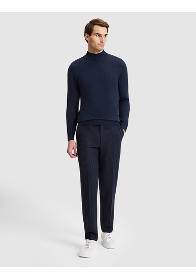 Pierre Cardin Lacivert Melanj Slim Fit Basic Kazak 50331459-vr120