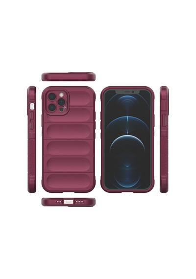 Apple Uyumlu iPhone 12 Pro Kılıf Optimum Lens Çerçeveli Silikon Kapak