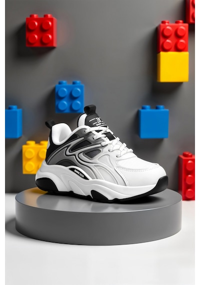Dark Seer Kids Ds E Storm Sneaker 2025 Erkek Çocuk Beyaz-siyah
