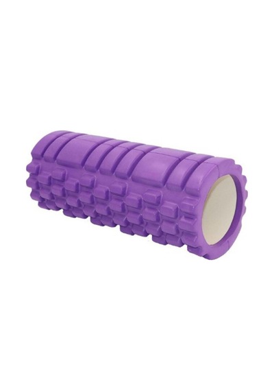 Foam Roller Masaj Köpüğü Köpük Rulo Yuvarlama Köpüğü - Mor Karışık
