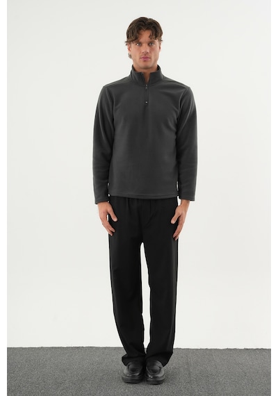 Redline Tundra Regular Fit Kışlık Polar Füme
