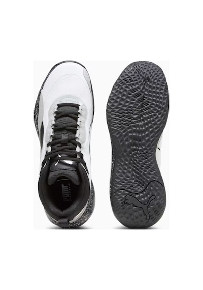 Puma Playmaker Pro Splatter Gri Erkek Basketbol Ayakkabısı 37757606 Gri