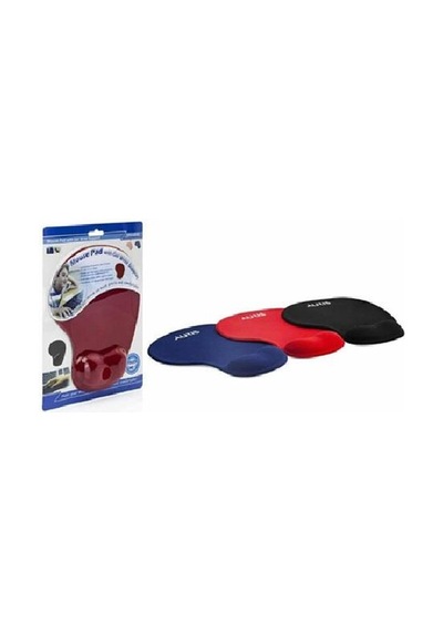 Auris Mouse Pad Bileklikli Kauçuk Kaplamalı Siyah Ars-mp02 0297