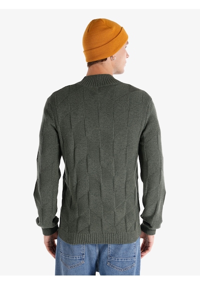 Colin's Colins Regular Fit Balıkçı Yaka Yeşil Erkek Kazak Cl1065745 Haki