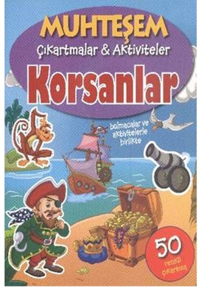 Muhteşem Çıkartmalar - Aktiviteler Korsanlar- Parıltı Yayınları