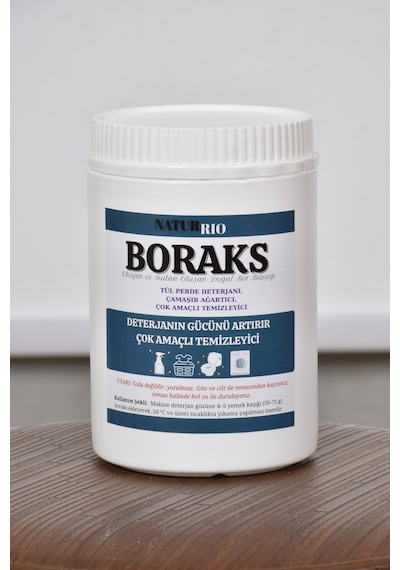 Kutulu Doğal Boraks 1150 Gr Perde, Çamaşır Ve Banyo Temizliği Temizlik Karbonatla Uyumlu
