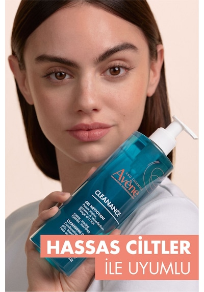 Avene Cleanance Yağlı Ve Akneye Eğilimli Ciltler İçin Matlaştırıcı Etkili Temizleme Jeli 400 ML