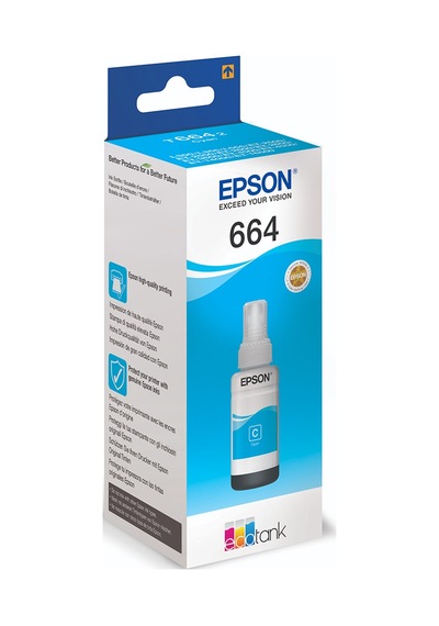Ppt Premium Epson T664 Uyumlu Mavi  Mürekkep 70Ml.