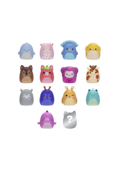 Squish-a-longs 14 Figür + Yüzük Set Seri 2 Al0066