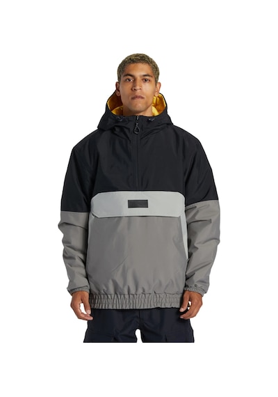 Dc Nexus Reversible Anorak Erkek Siyah Snowboard Ceketi Erkek Snowboard Ceketi Adytj03066