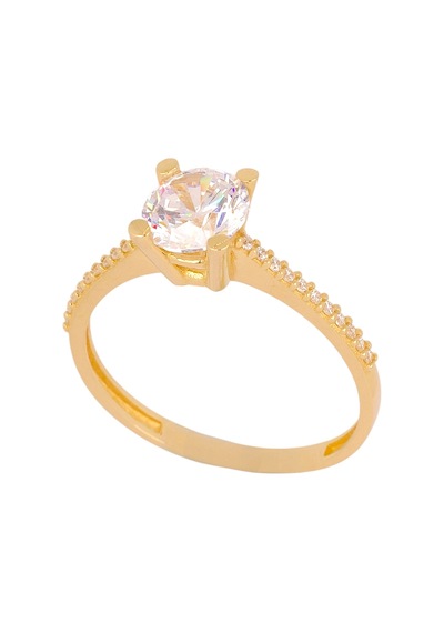 Cigold Tektaş Yüzük 14 Ayar Altın 1.83 Gr Oa-k21501029099