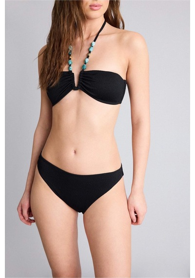 Defacto Regular Fıt Krinkıl Kumaş Bikini Alt G3772ax26smbk81 Siyah-bk81