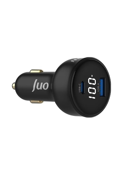 100w Led Ekranlı Type-c + Usb-a Araç Şarj Aleti & & Notebook Araç İçi Şarj Cihazı