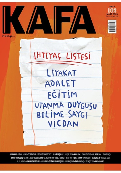 Kafa 102.Sayı Mart 2023