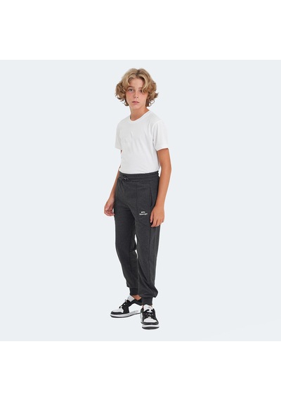 Slazenger LINE IN Unisex Çocuk Eşofman Altı Koyu Gri