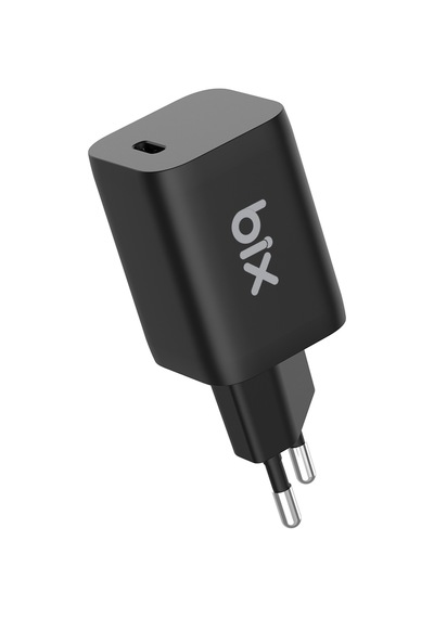 Bix Bx45g Gan Type-c Pd 45w Pps Mini Hızlı Şarj Cihazı Siyah