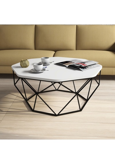 Variant Diamond Metal Ayaklı Orta Sehpa