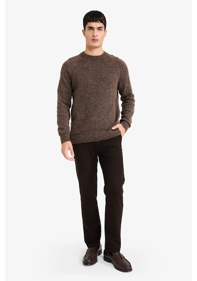 Defacto Regular Fit Cepli Düz Paça Pantolon G4955ax25wnbn339 Kahve-bn339